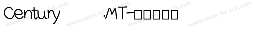 Century MT字体转换
